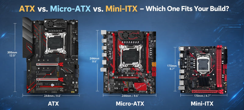 ATX vs Micro-ATX vs Mini-ITX: How to Choose the Right Motherboard Form Factor