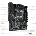 MACHINIST X99 V9S Motherboard with Xeon E5 V3/V4 CPU DDR4 RAM M-ATX Intel LGA 2011-3 Board