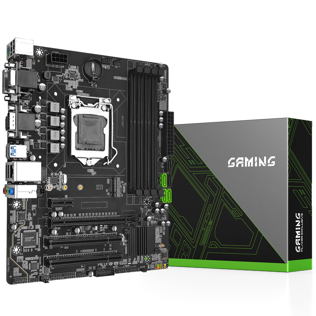 MACHINIST B85M PRO LGA 1150 Motherboard for Intel 4th Gen Core i7 i5 i3 Micro-ATX DDR3