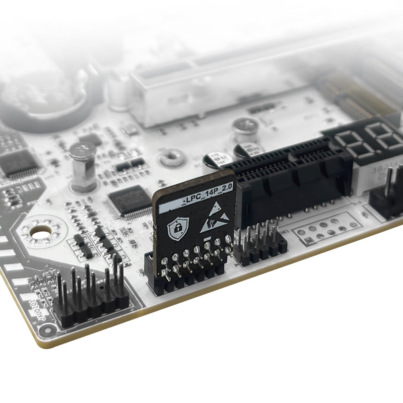 TPM 2.0 Module LPC 14Pin for PC Motherboard Compatible with ASUS TPM2.0