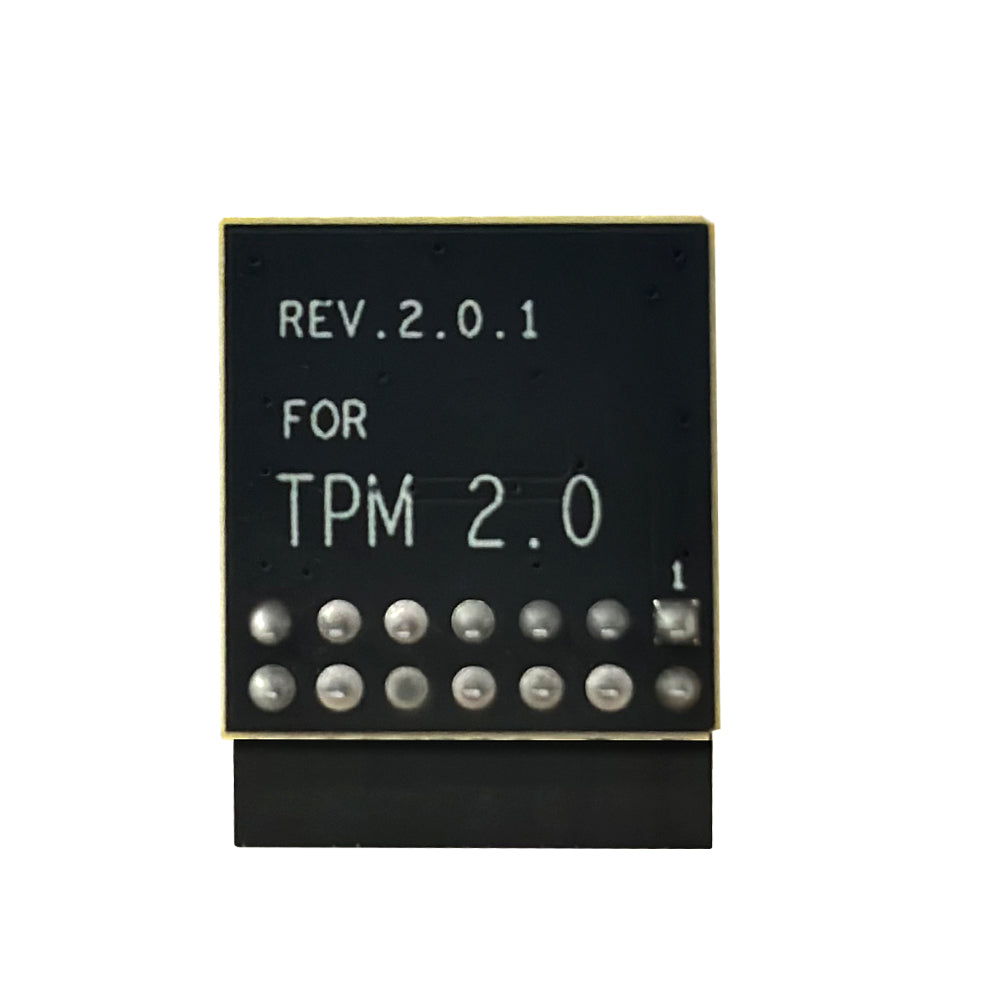 TPM 2.0 Module LPC 14-Pin for PC Motherboard Compatible with MSI TPM2.0