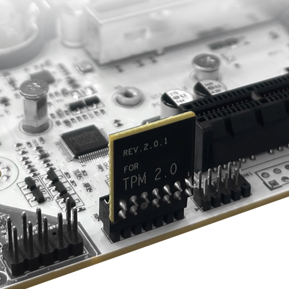 TPM 2.0 Module LPC 14-Pin for PC Motherboard Compatible with MSI TPM2.0